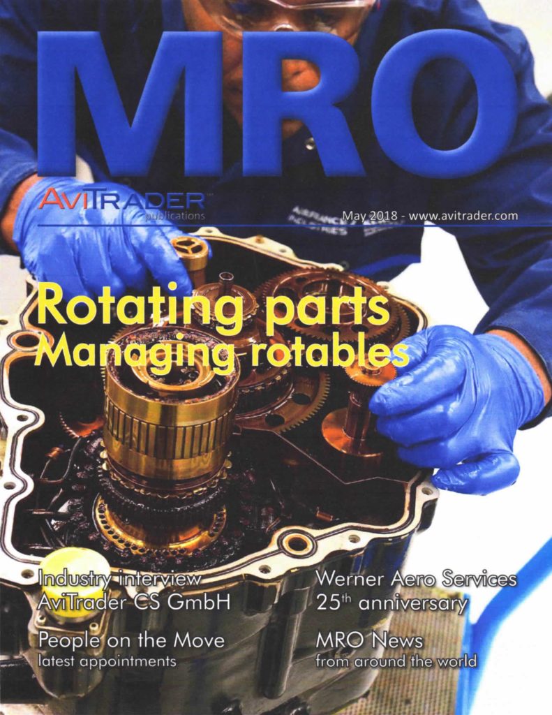 CEO, Francis Cradock discusses rotable inventory systems in AviTrader MRO